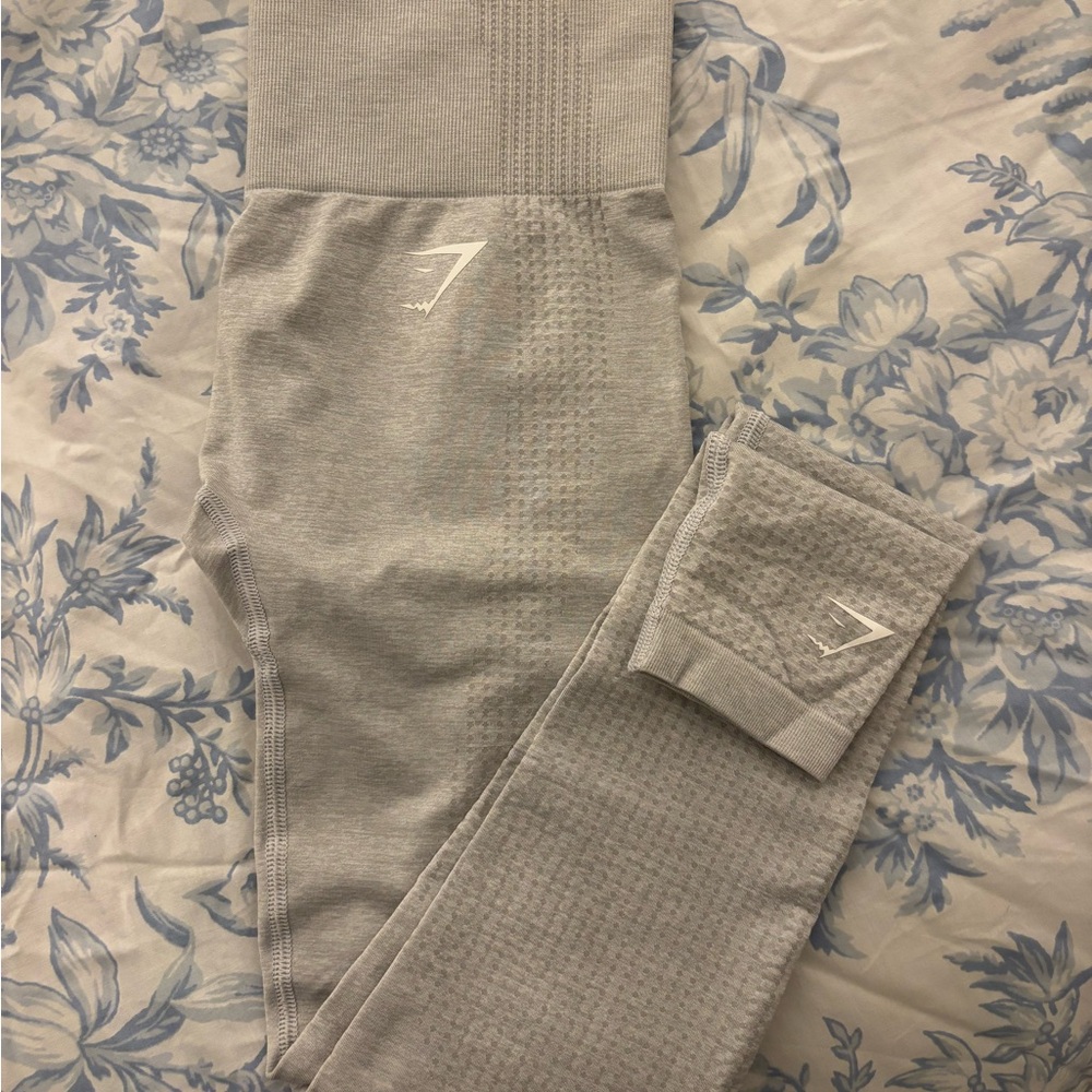 Gymshark Light Gray Leggings XS